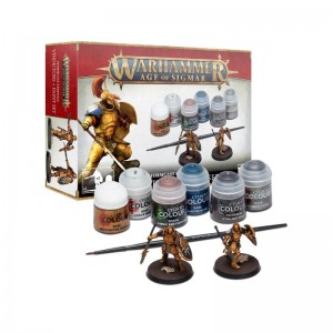 Warhammer: Age of Sigmar Stormcast Eternals Vindictors + Paints Set